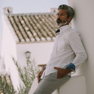 PANTALÓN DE LINO CARLOS CORDOBA