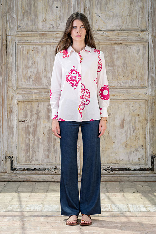 CAMISA ESTAMPADA HONGO